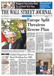  () Newspaper Front Page for 26 September 2011