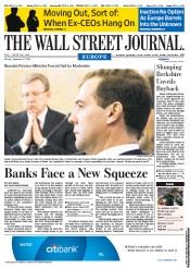  () Newspaper Front Page for 27 September 2011
