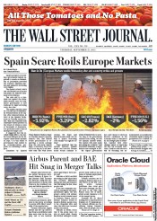  () Newspaper Front Page for 27 September 2012