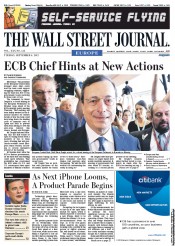  () Newspaper Front Page for 4 September 2012