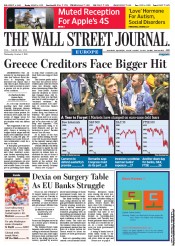  () Newspaper Front Page for 5 October 2011