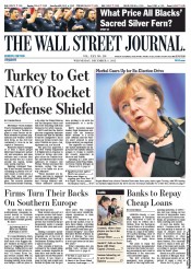  () Newspaper Front Page for 5 December 2012