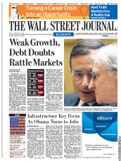  () Newspaper Front Page for 6 September 2011
