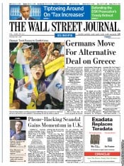  () Newspaper Front Page for 7 July 2011
