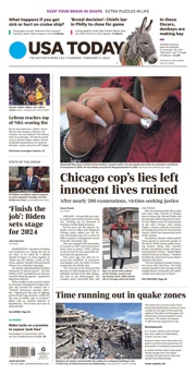Front Page of USA Today newspaper from Arlington</a>
<!--DON