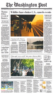 Front Page of Washington Post newspaper from Washington</a>
<!--DON