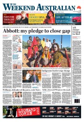 Weekend Australian (Australia) Newspaper Front Page for 10 August 2013