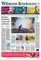 Weekend Australian (Australia) Newspaper Front Page for 18 January 2014