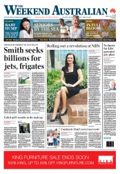 Weekend Australian (Australia) Newspaper Front Page for 27 April 2013