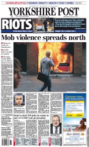  () Newspaper Front Page for 10 August 2011
