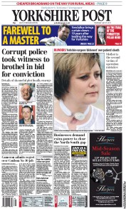  () Newspaper Front Page for 21 July 2011