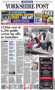  () Newspaper Front Page for 23 July 2011