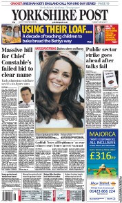  () Newspaper Front Page for 28 June 2011