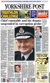 () Newspaper Front Page for 4 August 2011