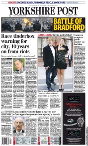  () Newspaper Front Page for 7 July 2011